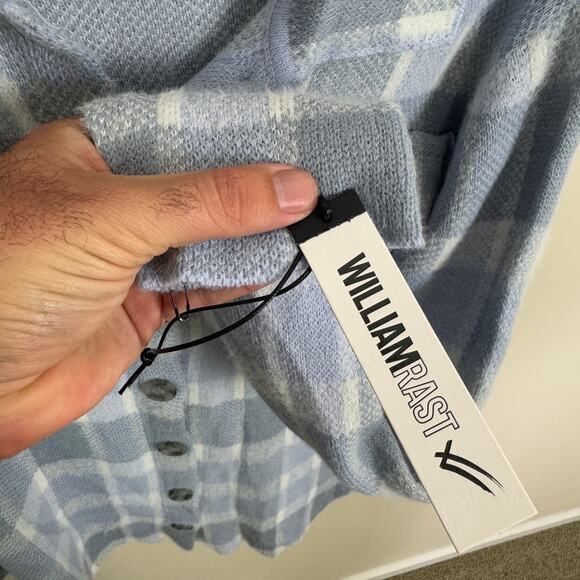 William Rast Button Up Shacket Plaid Shirt US Women's S New - Picture 3 of 6